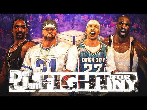 I PUT DEF JAM FIGHT FOR NY FIGHTERS IN WWE 2K22!! DEF JAM ROYAL RUMBLE! MUST SEE!