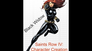 Saints Row IV: Re-Elected Character Creation Black Widow