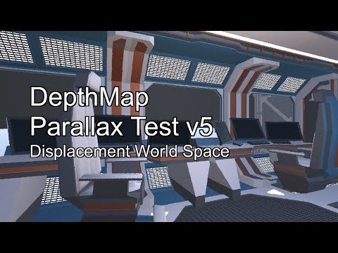 6DOF Parallax using DepthMap for 360 stereo VR - Test 5 World Space Displacement