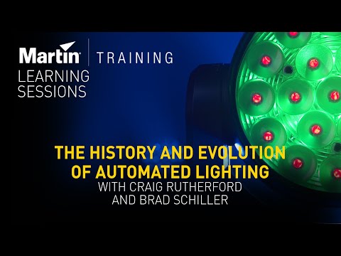 The History and Evolution of Automated Lighting with Craig Rutherford and Brad Schiller - Webinar