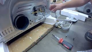 GE Dryer Power Cable Install — GE 7.2-cu ft Electric Dryer