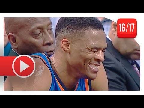 Russell Westbrook Triple-Double Highlights vs Raptors (2017.03.16) - 24 Pts, 16 Ast, 10 Reb