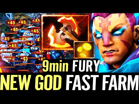 🔥 Almost 9min FURY 100% NEW GOD CARRY — Anti Mage GOSU Skill Fastest Farm by Sammyboy Dota 2 Pro