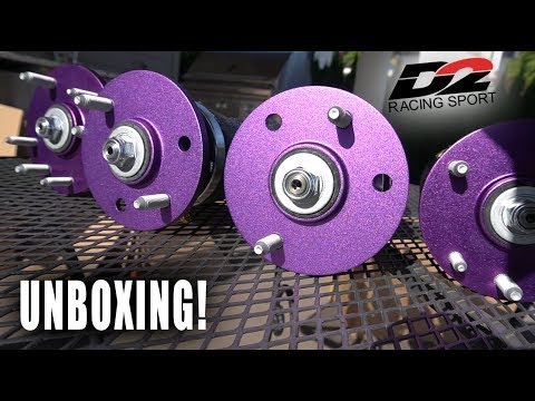 UNBOXING D2 racing Elite Air Suspension Kit
