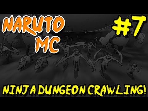 Naruto Minecraft Mod: EPIC Ninja Dungeon Crawl!