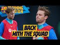FRENKIE DE JONG BACK FROM INJURY! ??