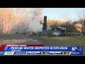 Propane heater suspected in Union County house explosion