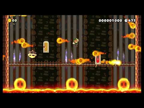 Super Mario Maker 2 Level Showcase: Mortons Fire (BOSS)