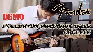 Video thumbnail for Fender Fullerton Precision Bass Ukulele - Stand By Me by Bass Series - Umut Aksoy