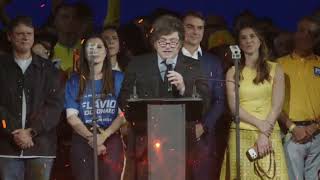 DISCURSO DE MILEI ROUBA A CENA NO LANÇAMENTO DE FLÁVIO BOLSONARO