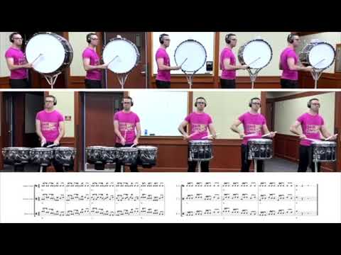 Double Beat - Drumline Exercise with Sheet Music