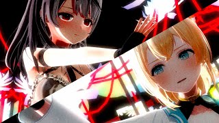4K『イレヴンレイヴガール』風真いろは・沙花叉クロヱ【ホロライブMMD】