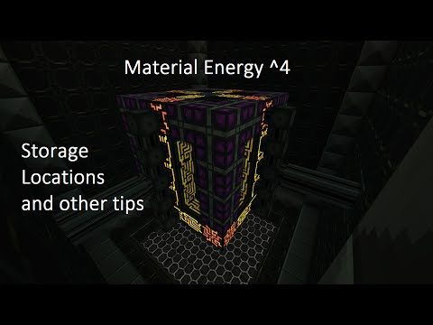 Minecraft - Material Energy ^4 Hidden Chests, Tips etc.