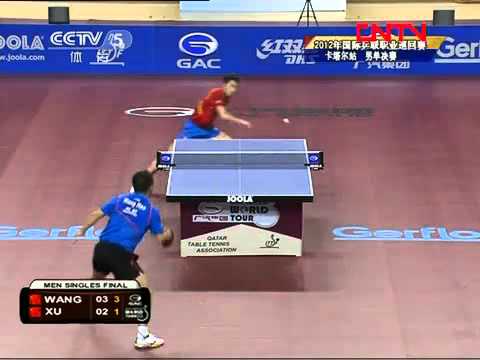 2012 Qatar Open (ms-f) WANG Hao - XU Xin [Full Match|Chinese version]