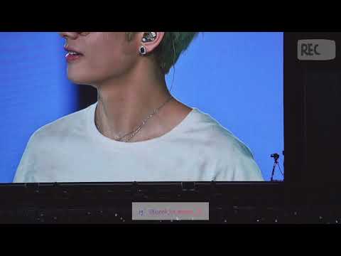 [190407] V speaks Thailand at Love Yourself in BKK