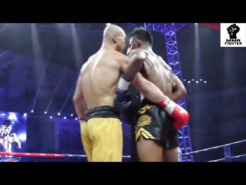 Series MMA VS Chinese Kung Fu #1   Yi Long Shaolin Monk Kung Fu VS Buakaw Muay Thai