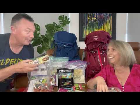 Overland Track - hiking pack food list 2022 - Tasmania