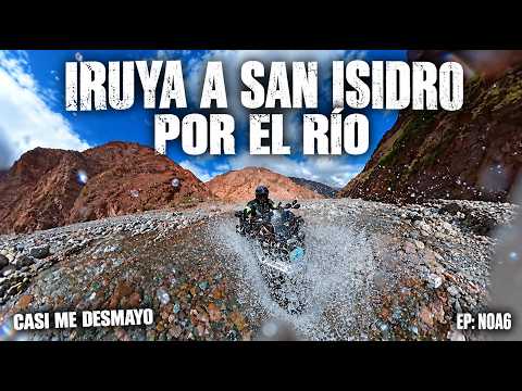 ¡EL CAMINO ES EL RÍO! 😱 Iruya → San Isidro EN MOTO | EP: NOA6 | CFMOTO 800MT #offroad #rios