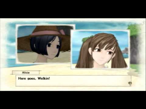 Let's Play Valkyria Chronicles Part 50 -- Beach Party!!!!!!