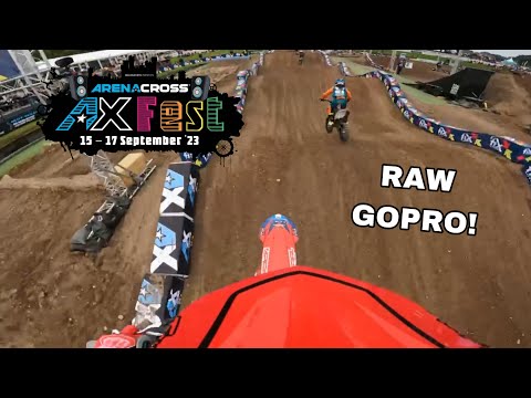 Little John Dominates 65cc Supercross Race! Raw Gopro