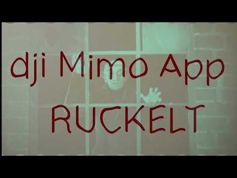 DJI Mimo App ruckelt (jerky)