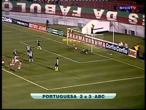 Portuguesa 2 x 3 ABC/RN Campeonato Brasileiro 2011 Serie B 2011 - Gols