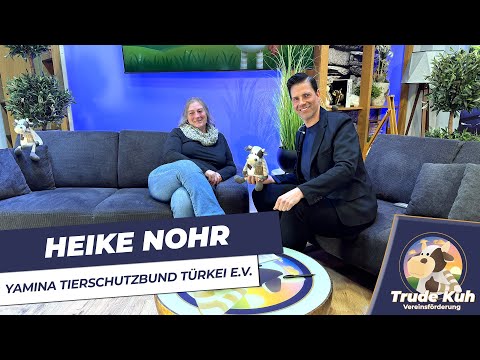 Heike Nohr vom Yamina Tierschutzbund Türkei zu Gast bei „Trude Kuh“