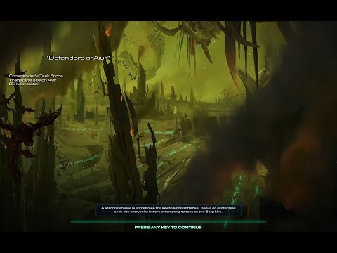 StarCraft 2 Enslavers Redux Episode I: Deception - Part 5 Defenders of Aiur (Cutscenes)