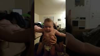 Shocking baby with Raspberries!