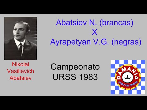 Abatsiev N. x Ayrapetyan V.G. - Campeonato URSS 1983