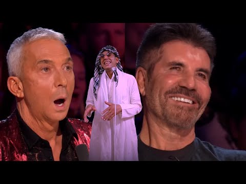 الأغنية إللي رقصت لجنة التحكيم talent dance funny bgt