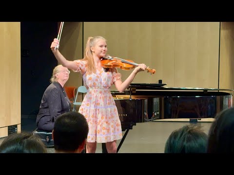 Amazing Performance of 15 Year Old Karolina Protsenko | Sarasate - Zigeunerweisen