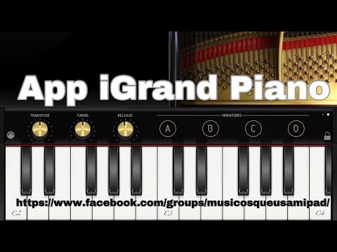 App iGrand Piano All HQ (iPad5 - Zé Osório)