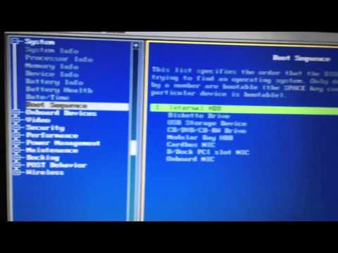 dell latitude d630 bios
