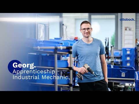 Georg - Auszubildender zum Industriemechaniker | Ottobock