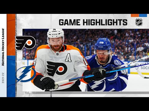 Flyers @ Lightning 11/23/21 | NHL Highlights