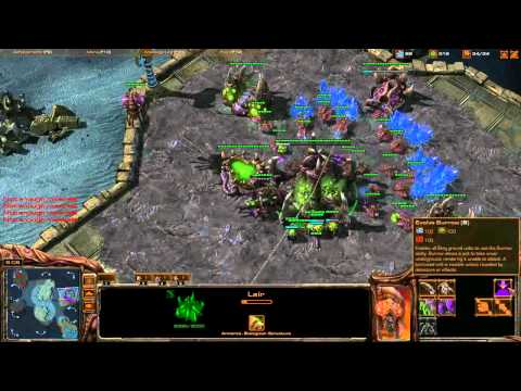 Destiny, Bluetea vs. JazzItDown (R), SASH (P) - High Level 2v2 - Starcraft 2 Ladder
