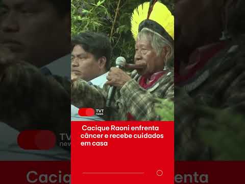 Cacique Raoni está com câncer no aparelho digestivo e recebe cuidados paliativos