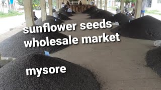 sunflower seeds wholesale market mysore, bandipalya