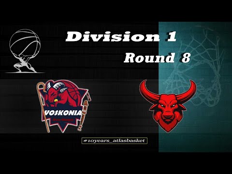 Atlasbasket - Division 1 - Round 8 - VOSKONIA vs SOURMENA BULLS 60-67