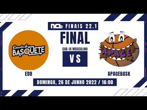 ESCOLA DE BASQUETE X APAGEBASK - FINAIS NCB S14M 2022.1