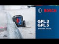 Nivel Láser BOSCH GPL 5 | Video