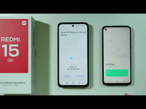 Redmi 15: How to Transfer Data from Old Phone