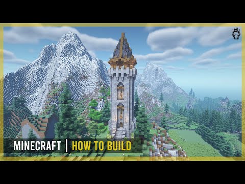 Minecraft How to Build an Enchanting Tower (Tutorial)