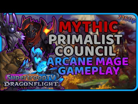 Mythic Primalist Council Arcane Mage 10.0 Gameplay