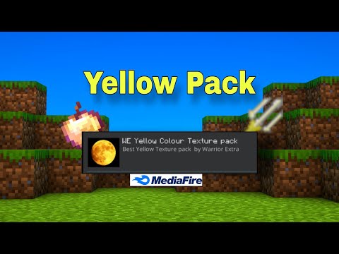 Ultimate Yellow Texture Pack for MCPE - Warrior Extra