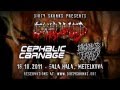 Exhumed, Cephalic Carnage, Dickless Tracy - 18. 10. 2011 @ Gala Hala, Metelkova, Ljubljana (Promo)