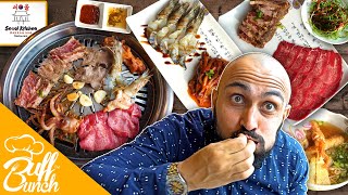 🤯MIND BLOWING Korean BBQ - Seoul Kitchen - Korean BBQ (Birmingham UK) [BUFFLUNCH]