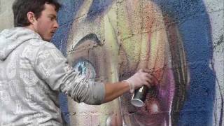 preview picture of video 'Graffitis sur Saint-Evarzec'