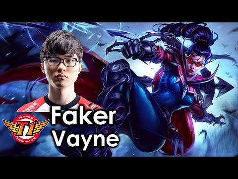 Faker picks Vayne